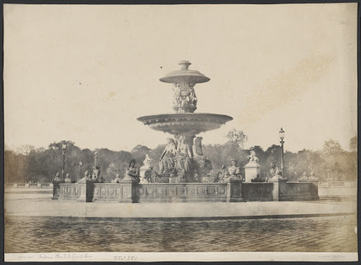 [Fontaine, Place de la Concorde, Paris, France]