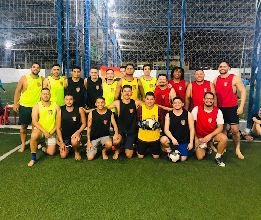 Cangayceiros team poses for a photo.