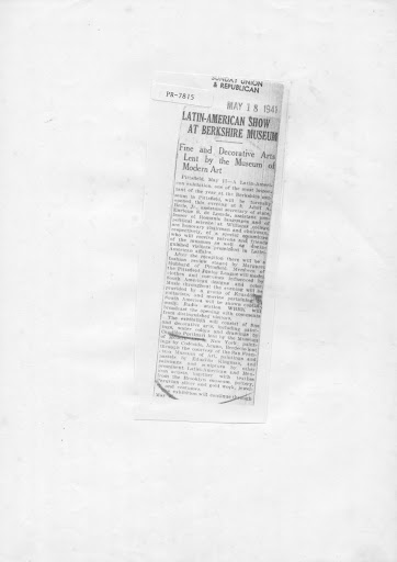 Latin-American show at Berkshire Museum