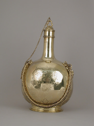 Pilgrim bottle (one of a pair)