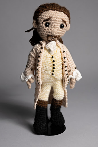 Handmade Crochet Dolls Doll of Lin-Manuel as Juan "Alvie" Alvarez of Dr. House from the episodes of 2009