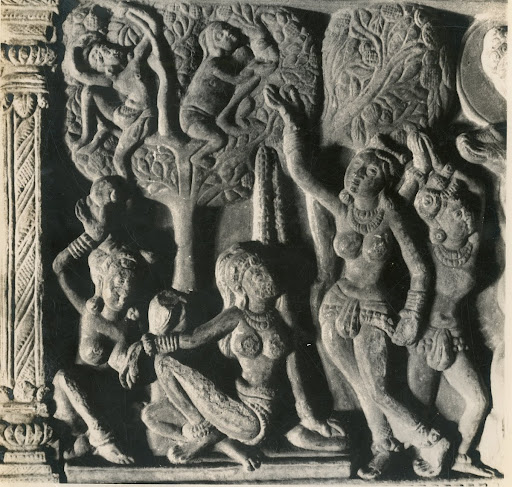 Buddha and Nanda’s visit to heaven