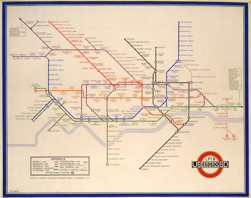Map of the Underground
