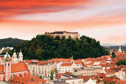View of the Ljubljana Castle