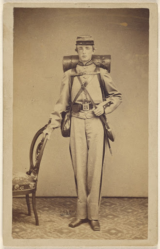 [Unidentified Confederate soldier, standing] (Main View)