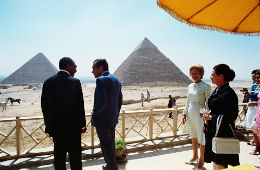 President Nixon and President Anwar Sadat