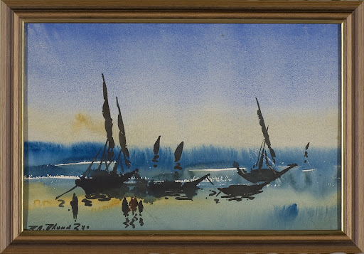 Seascapes of Bombay seashore