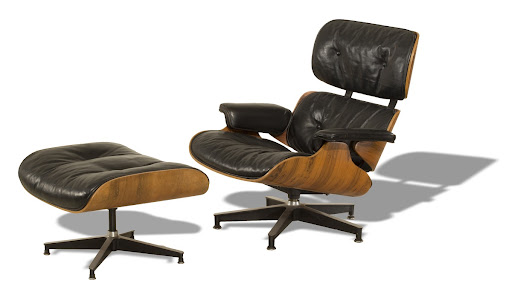 Eames Lounge Chair and Ottoman, Introduced in 1956