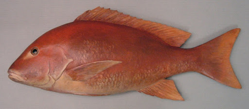 John H. Richard - plaster red snapper