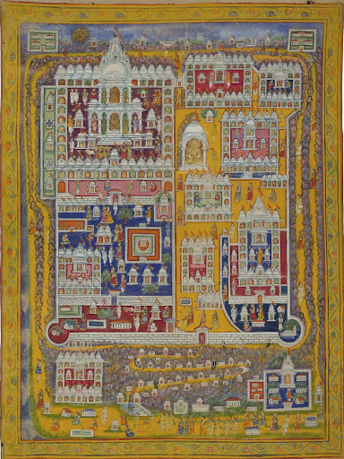 Pilgrimage Maps of Shatrunjaya