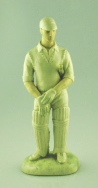 Figurine of cricketer, sculpted by Mary Mitchell Smith