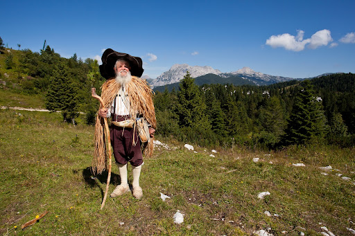 Shepherd on Velika planina, Kamnik-Savinja Alps