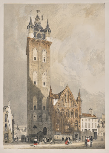 Picturesque Architecture in Paris, Ghent, Antwerp, Rouen: Belfrey, Ghent, Belgium