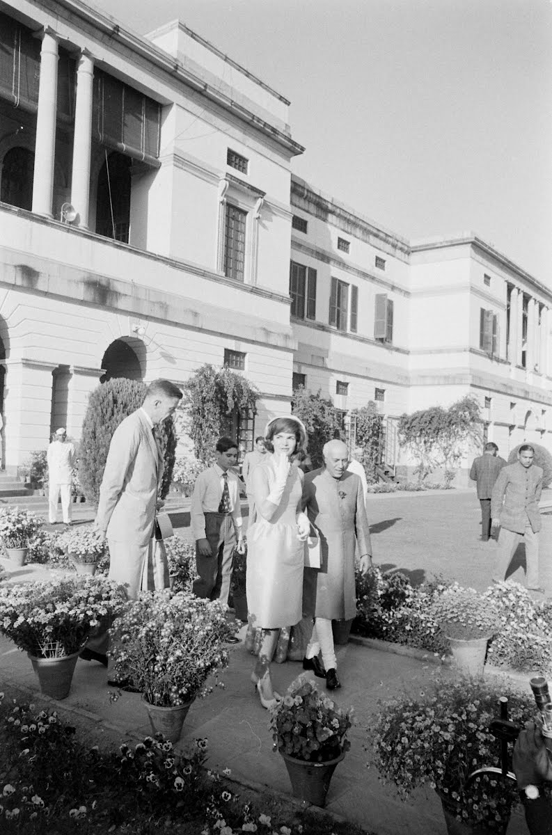 Jackie Kennedy In Delhi, India