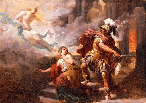 Helen Saved by Venus from the Wrath of Aeneas