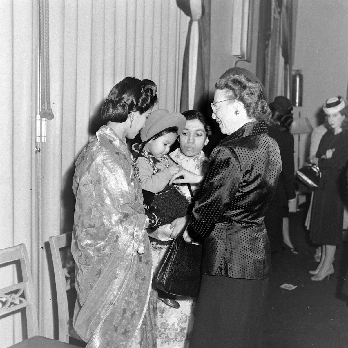 Gen. Kaiser Thumshers Jung Bahadur Rana, Family Minister Designate To U.S. From Nepal Family