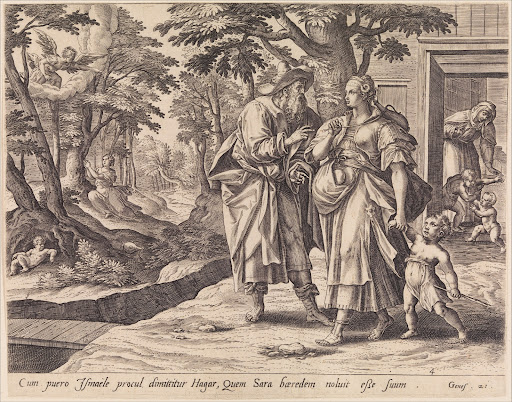 The Banishment of Hagar and Ishmael, from The Story of Abraham