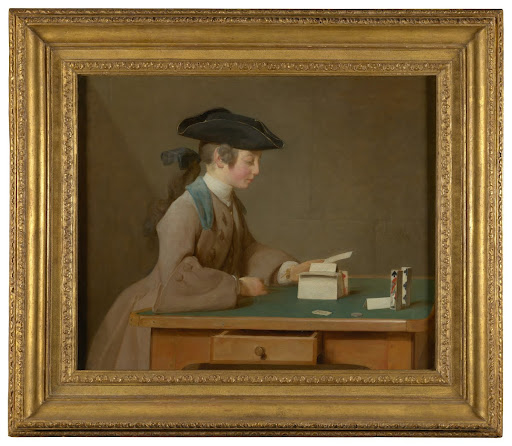 The House of Cards (Portrait of Jean-Alexandre Le Noir)