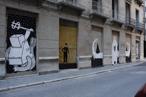 Interventions in the Soho neighborhood, Malaga