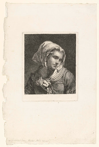 Meisje met hoofddoek