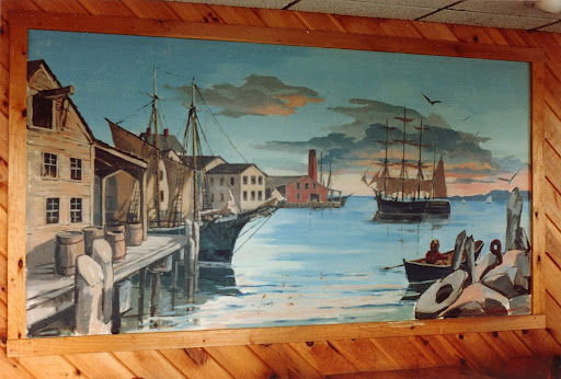 The Gull Restaurant Mural