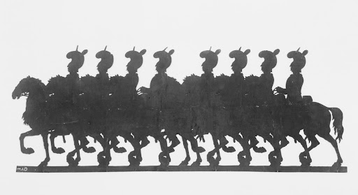 Pièce militaire « L'Épopée » par Caran D'Ache - Carabiniers, 8 carabiniers