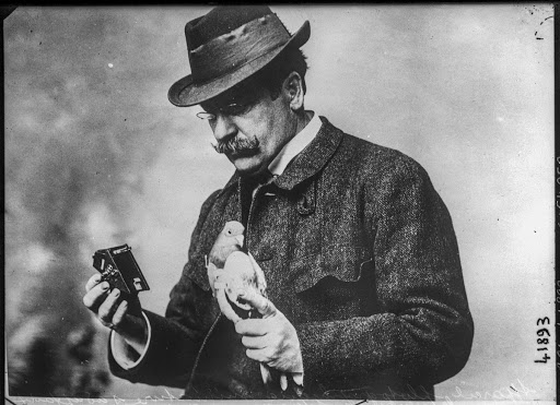 Portrait of Julius Neubronner