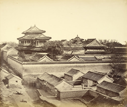 [First view seen in Peking taken from Anting Gate]