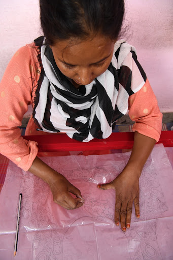 Zari Zardozi: Making of zari embroidery