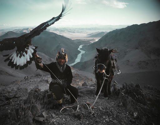 Kazakh Eagle Hunter, Altai Mountains