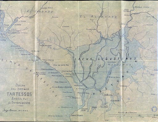 Delta of the ancient Tartessos