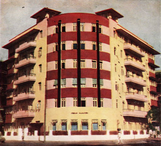 Archival Image of Rajesh Mansion, Oval Maidan