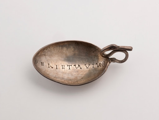 Spoon with inscription