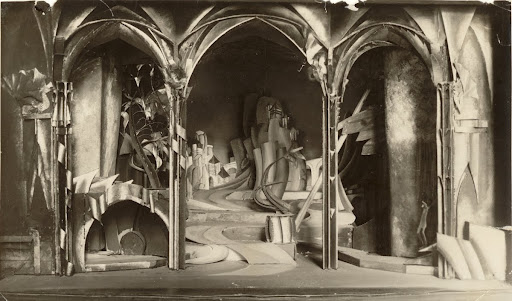 Model of decoration for the opera Faust
