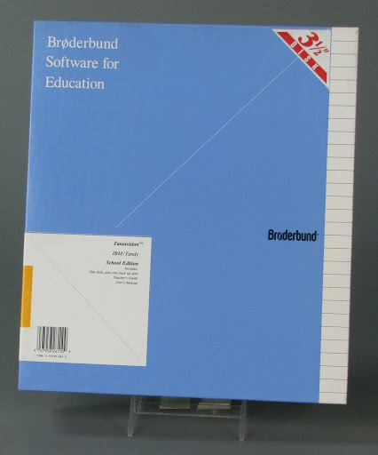 Computer software:IBM Broderbund Software for Education: Fantavision - School Edition