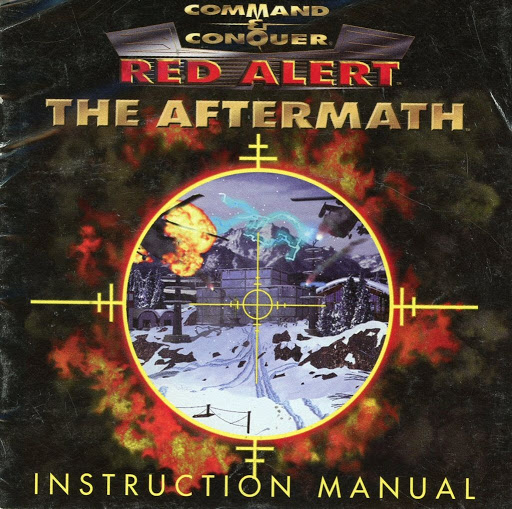 Video game instruction book:Command & Conquer: Red Alert: The Aftermath Instruction Manual
