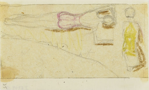 Untitled (Study 11. Human figure in space. Sketches for own class)