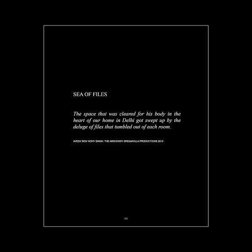 Text inside File Museum (Aveek Sen Text 2)