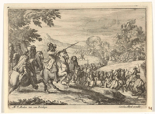 Optrekkende cavalerie