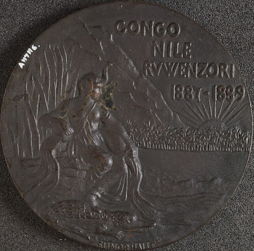 Medal of bronzed metal, commemorating 3rd African