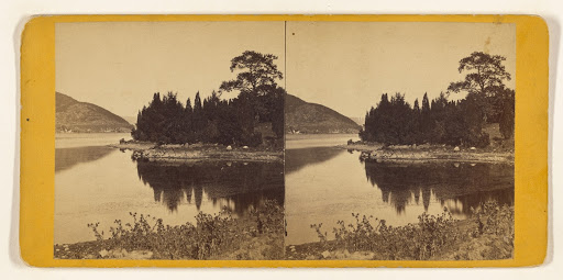 Along the Shore, South of Peekskill. Hudson River. (Verso)