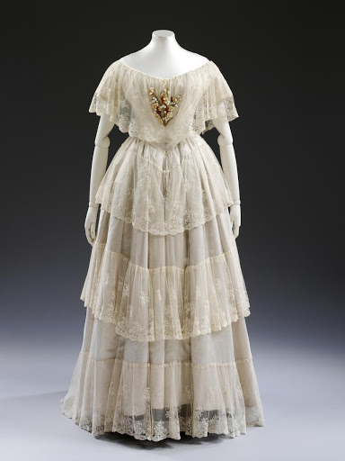 Wedding dress ensemble