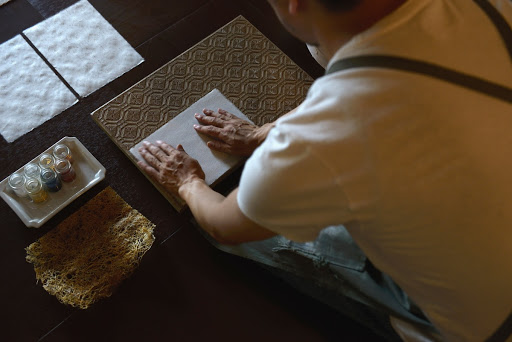 Printing the Design, karakami