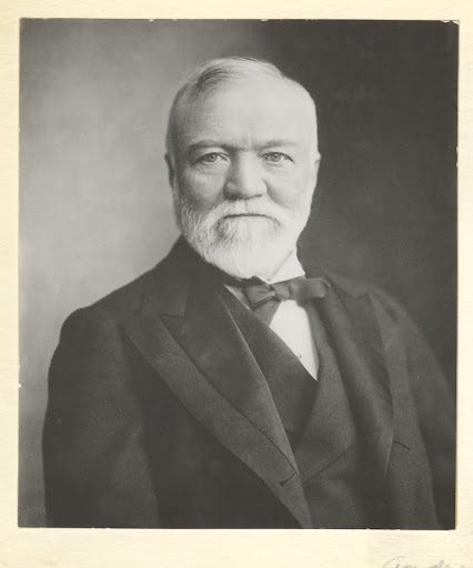 Portrait of Andrew Carnegie