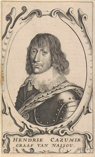 Portret van Hendrik Casimir I, graaf van Nassau-Dietz