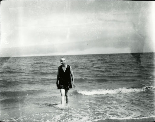 Eleanor Roosevelt during her 1929 trip to Europe