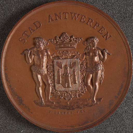 Bronze medal, to commemorate H.M. Stanley, present