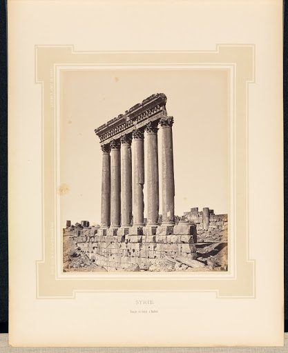 Syrie: Temple du Soleil à Balbek