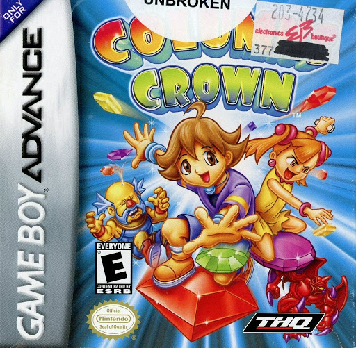 Handheld video game:Nintendo Game Boy Advance Columns Crown