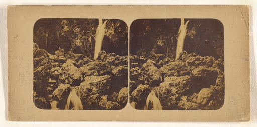 Lower Cascade of the Guadiaro Ronda, Spain. (Verso)